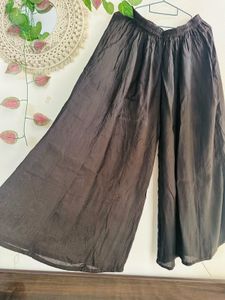 Black &amp; White Printed suit pallazo set