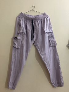 Lavender Cargo Pants