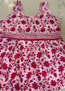 Chicco Toothpaste (2-pack)and Red Cotton Frock ❣️