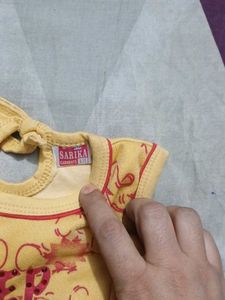Cute Red Baby Outfit