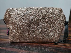 Sparkly Nykaa Glitter Pouch
