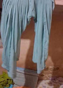Full Haevy Gher Punjabi Patiala Georgette Salwar