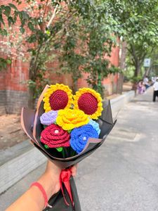Crochet Flower Bouquet