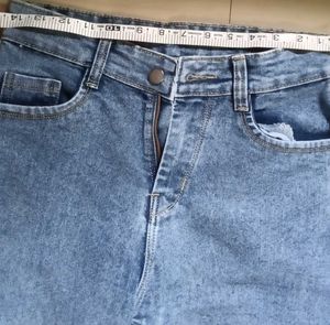Light Wash Wide Leg Jeans