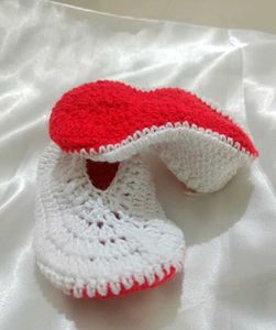 Handmade Crochet Baby Booties
