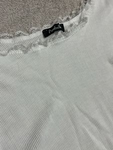 Korean Coquette Lace Tank Tee🎀