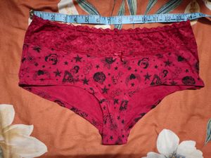 Red Lace brief