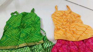 Combo Of Cotton Skirt And Top