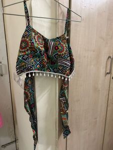 Bohemian Print Maxi Skirt