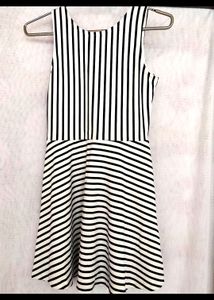 H&M Striped Skater Dress