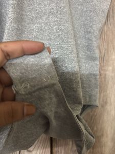 Comfortable Grey Bodysuit
