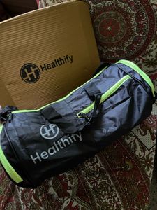 Healthify Gym bag with shoe compartment