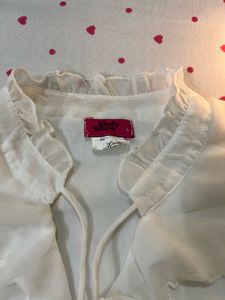 Chinese Ruffle top