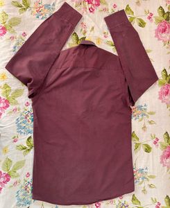 Men's Cotton Rich Formal Shirt (M)