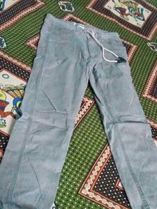 Men's Grey Cargo Pants