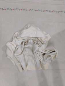 Cozy White Hoodie