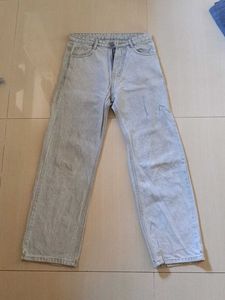 Light Wash Wide Leg Jeans