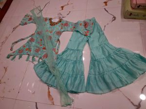 Stunning Designer Girl's Sharara Set