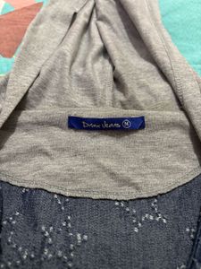 Hooded Denim Vest