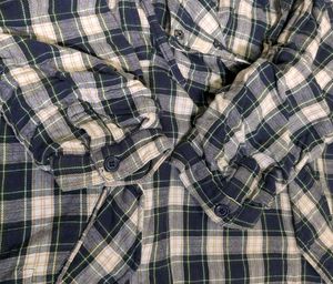 Em Polham Hooded Plaid Longline Shacket