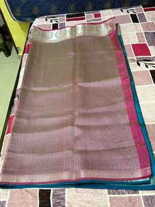Stunning Blue Kanjivaram Art Silk Saree