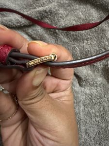 Michael Kors Red Crossbody Bag