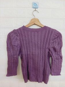 Knit Top - Purple