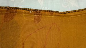 Women's Ethnic Mustard Kurta and Pants Set