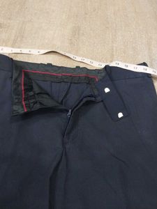 Classic Men's Dark Blue Trousers