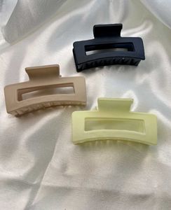 1 pc Matte Hair Claw Clip