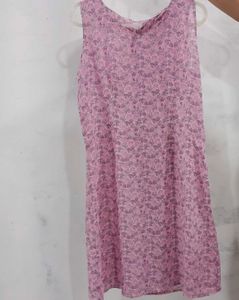Floral Print Sleeveless Dress