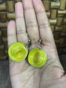 Pista GREEN Coloured Earrings For Sale