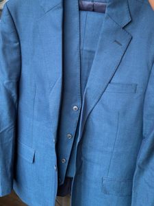 Men's 3-piece Royal Blue Suit
