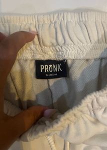 Cream Cargo Pants