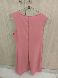 Pink Bow Detail Dress(NEW)