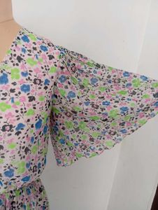 Floral Print Maxi Dress