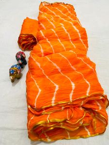 Sawan Spcl Lehriya Saree Select Any One Shade. No Coin Or Offer Rz
