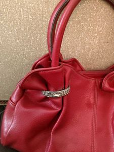 Chic Red Handbag