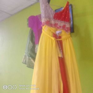 Vibrant frock