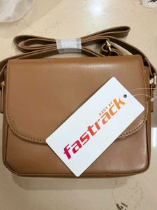 Fastrack Tan Crossbody Bag