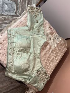 Elegant Embellished Silk Blouse