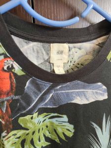 H&amp;M Men's Tropical Print T-Shirt