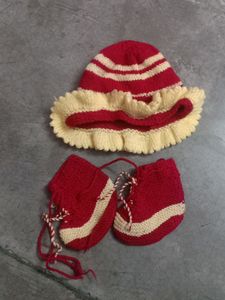 Woolen Set For 0-4 Months Baby