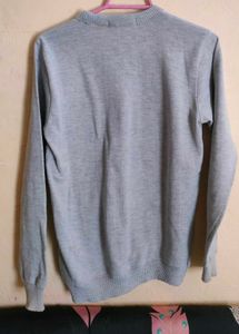 Grey "REG" Graphic Sweatshirt
