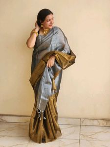Premium Tissue Saree – Soft, Shimmering & Elegant