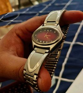 Brandless custom red fume dial unique case