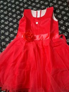 Red Party Dress For Girls