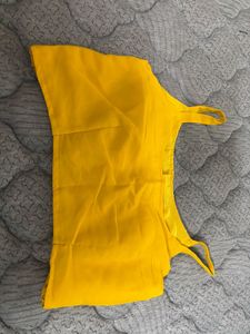Vibrant Yellow Palazzo Pants