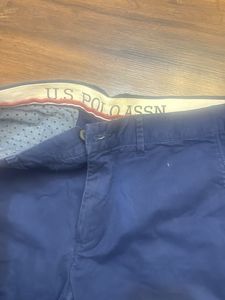 Men's Navy Blue US Polo Assn. Pants
