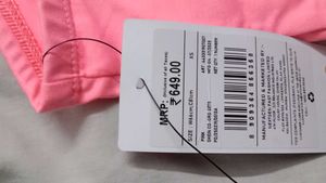 XS size Neon Pink Co-ord Set